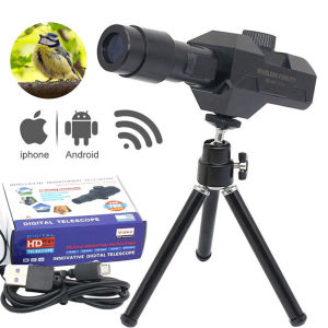 2025 WiFi Digital Telescope 70X Large Aperture Objective Lens 2MP Photos Video Mobile-detective Crosshairs Positioning Monocular