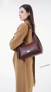 【Mumu Select】M451 Women 2Way Leather Large Shoulder Bag Sling Bags For Students Office Woman