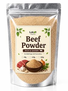 Lokal Pantry Beef Powder | Premium Seasoning Powder | Natural Cooking Ingredient for Soups Broths Sauces Gravies Rice Noodles Stir-Fry Meat Vegetables Marinades Homemade Seasoning Blends & Everyday Culinary Use