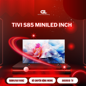 Tivi Xiaomi smini led 85 inch Android Tivi 4/64/144hz 4K- giọng nói TV- BH dài
