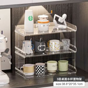 Ⓜ️ZEROIDEASⓂ️ Stackable Cups Rack Cups Stand Cups Holder Kitchen Rack Storage Rack Perfume Stand Perfume Holder Perfume Rack Perfumes Shelf Desktop Shelf Desktop Rack Cosmetics Rack Cosmetics Holder Cosmetics Stand Makeup Rack Makeup Holder Desk Rack