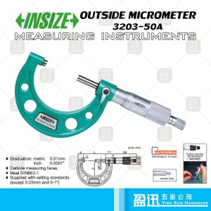 Insize Outside Micrometer 3203-25A / 50A