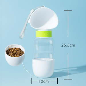 Bình đựng nước và thức ăn đi dạo cho Chó Mèo hình dấu chân - Hara Pet Store