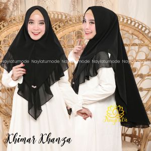 KHIMAR HIJAB JILBAB KERUDUNG CERUTY BABYDOLL KHANZA