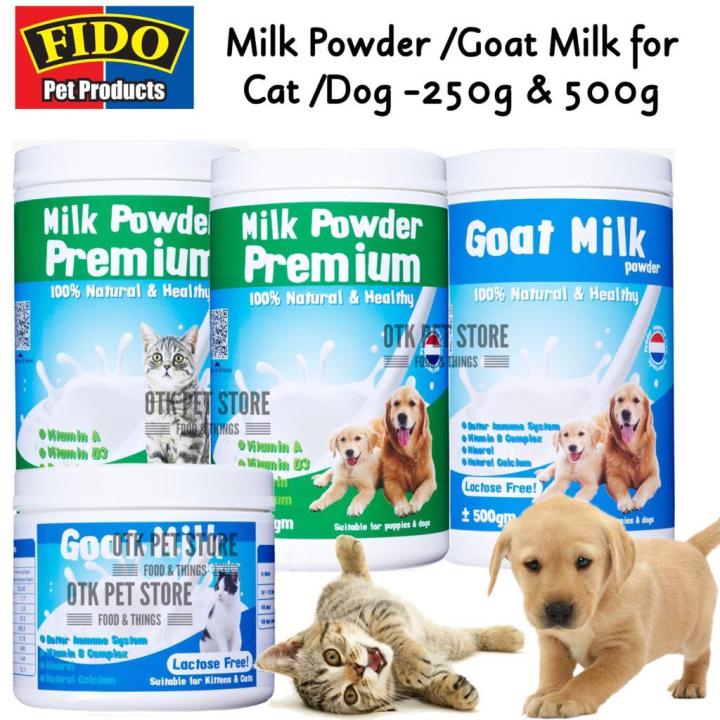 Fido Premium Milk Powder/Goat Milk Powder For Pet Dogs/Puppies & Cats