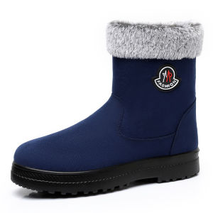 [Free Shipping] WomenS New Style Cotton Shoes Polyurethane Cotton Boots Warm Long Boots High-Top Snow Boots Fleece-Lined And Thickened Boots WomenS Style