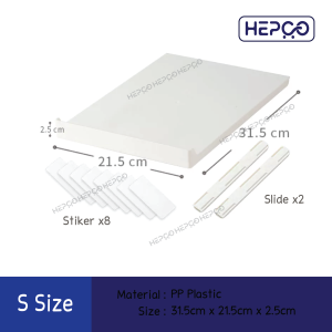 PP Material Extendable Pull Out Cabinet Organizer Slide Out Drawer Storage Shelves Multifunctional