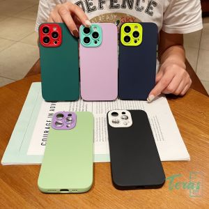 Softcase Polos Candy Macaron Procamera 2in1 Pelindung Kamera Samsung & OPPO & Realme