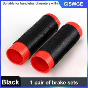 CISWGE 1 cặp Bọc tay lái xe máy chống trượt thông dụng bọc tay cầm Silicon cho xe máy chống nước lắp đặt dễ dàng