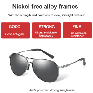 Men's Polarized Sunglasses: Tough Guy & Toad Sunglasses Set