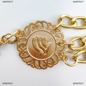 [COD] MINIFRIUT Women Fashion Belt Hip High Waist Narrow Metal Chain Chunky Fringes Waist Chain Corset Chain Belt
