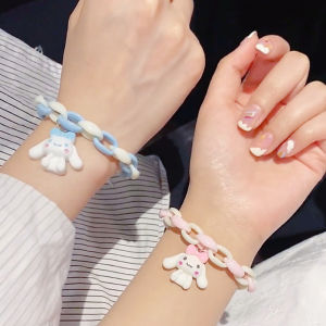 Màu xanh ngọc bích màu Hồng Quế Vòng Tay Cô Gái giai điệu Bangle 2022 Nhật Bản ngọt ngào sinh viên Vòng tay tiktok siêu dễ thương vòng tay của cặp vợ chồng quà tặng sinh nhật