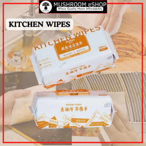 KEWANG Kitchen Wipes Wet Cleaning Tissue Strong Decontamination Household Degreasing 100pcs