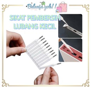 BY811 Sikat Mini Pembersih Shower Dot Konektor Sikat Pembersih Hp