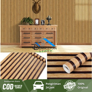 {BUY1 GET1} Wallpaper Stiker Dinding 45x5M Premium Motif Polkadot UNGU POLKADOT BIRU POLKADOT HIJAU