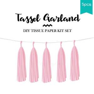 Paper Tassel Garlands Party Supplies Wedding Decoration Paper Streamer Party Banner