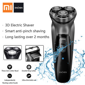 Limit Original Xiaomi Enchen BlackStone 3D Electric Shaver Razor Machine Beard Washable Type-C Rechargeable for Men Gift