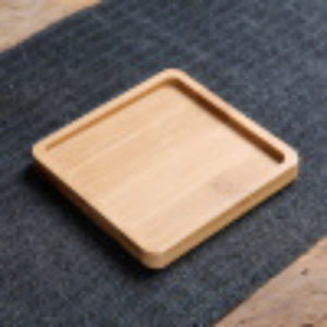 Minimalist Wooden Coaster Thickened Insulated Coaster Household Teacup Coaster Square Round Coaster