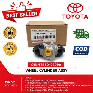 Toyota Wheel Cylinder Assembly (LEFT) 47550-02090 for Toyota Vios 2003-2013 Gen 1 Gen 2