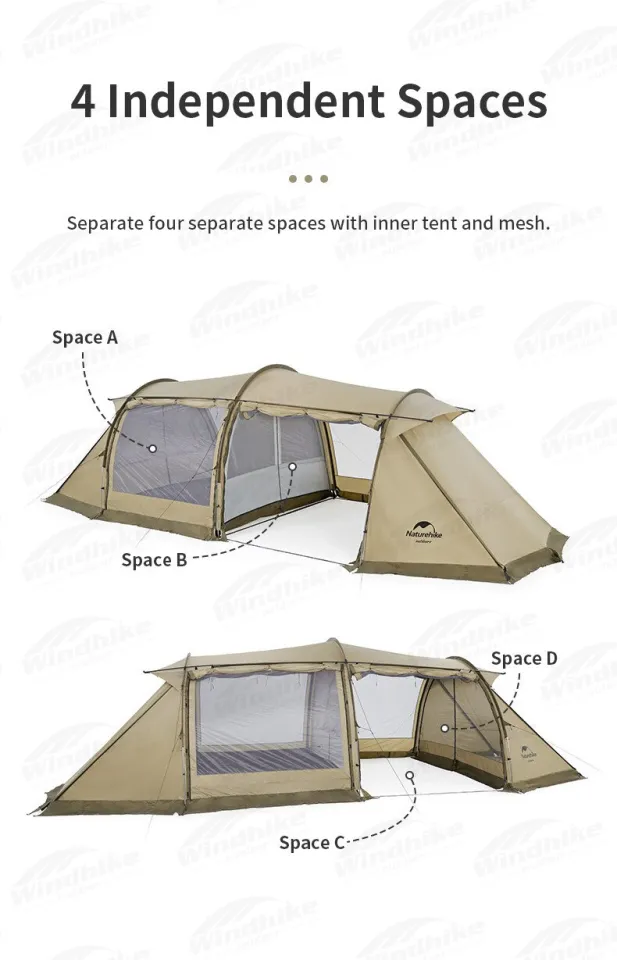 Naturehike ARIES Series ALPHA Outdoor Tunnel Type Camping Glamping