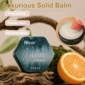 Luxury Solid Perfume For Man Long-lasting Fragrance Natural Body Smell Perfume Natural Body Fragrance Elegant Perfume