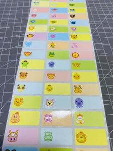 🇸🇬SG | Personalized Name Label Stickers For Kids | Label for Stationaries Customize Name Sticker Label Waterproof /Children Stickers /Childrens Day/Teachers Day/Christmas Gift/Birthdays Gift