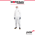 WORKSafe Chempro 1800 Disposable Coverall Chemical Resistant Hooded. 