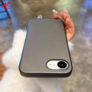 For iPhone 16e Ultra Thin Case Slim Matte Frosted Cover for iPhone 16 13 14 15 12 11 Pro Max 16 Plus i16e Shockproof Phone Cover