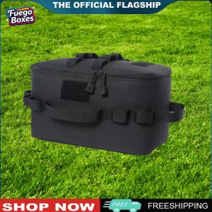 【New Arrival】 Camping Storage Bags Large Capacity Pouch Picnic Bag Multifunctional Pouch Storage Bag 600D Oxford Outdoor Equipment