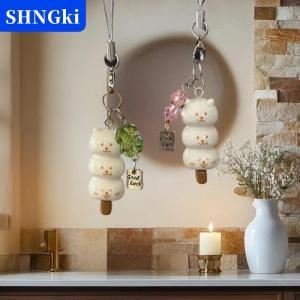 [COD] 🔥🔥🔥SHNGki Dễ thương Lucky Leaf điện thoại Charms Mặt dây chuyền Kawaii mèo trường hợp cho điện thoại CCD máy ảnh Ins Hàn Quốc New handmade phụ kiện tự làm