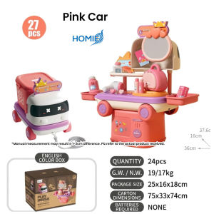 2in1 BEAR BACKPACK Playset / MIni Trolley Car Suitcase Toy