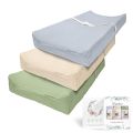Muslin Changing Pad Cover Unisex, Solid Color Muslin Baby Changing Mats for Boys & Girls, 100% Cotton 3-Pack Breathable and Skin-Friendly Changing Table Covers, Large. 