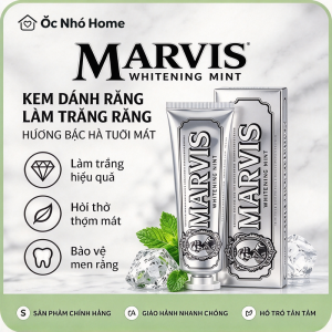 Marvis Kem Đánh Răng 85ml Nhiều Hương Vị Dùng Chăm Sóc Răng Miệng Hằng Ngày Làm Sạch Và Thơm Mát