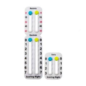 Mini Score Keeper Portable Point Trackers Lightweight Tennis Racket and Padel Scorekeeper Easily Mount Small Score Board