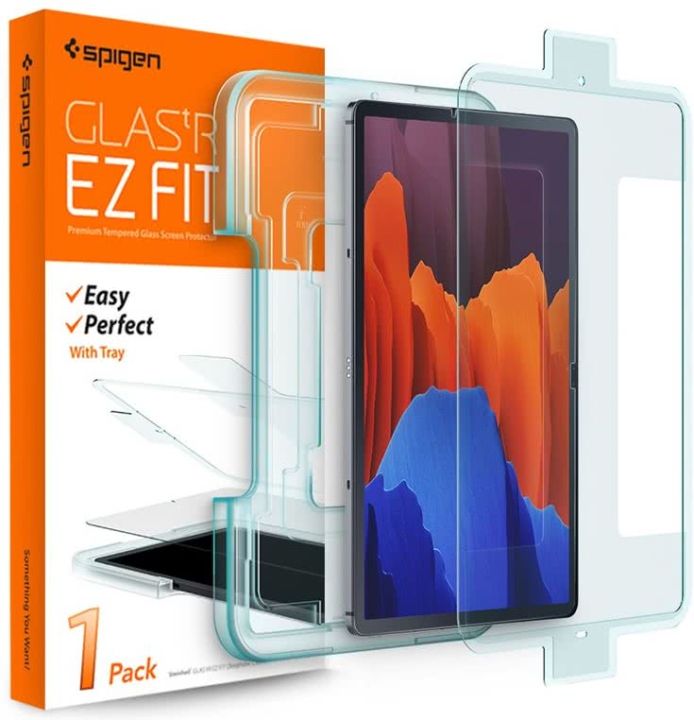Spigen Galaxy Tab S8 Plus Galaxy Tab S7 Plus Screen Protector EZ