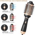 Hair Dryer Brush Blow Dryer Brush in One Step, Upgraded 4 in 1 Hair Dryer and Styler Volumizer with Negative Ion Anti-frizz Ceramic Titanium Barrel Hot Air Brush Hair Straightener. 
