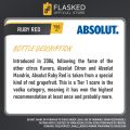 Absolut Ruby Red Vodka 750mL. 
