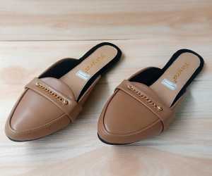 FYR-sepatu wanita slip on kekinian 2022 viral sepatu wanita dewasa sepatu wanita sol karet varisai rantai kecil sepatu cewek
