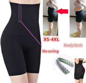 Ruizhijzg Ready stock Slimming Panty Girdle for Women High Waist Maternity Ladies Slim Body shapewear Corset plus size black SKin Color Gift