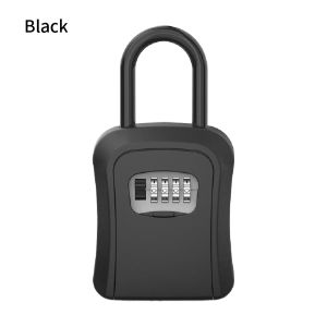 Anti-theft Keybox with Code Key Box Wall Mounted Padlock Key Storage Box for B&Bs Schools Decorators