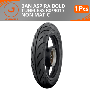 Ban Motor Aspira BOLD Non Tubeless 80/90-17 Untuk Roda Belakang Supra Grand Karisma Revo