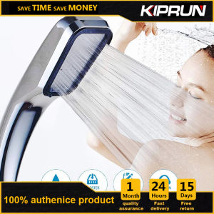 KIPRUN Shower Head High Quality Pressure Rainfall 300 Holes Shower Head Water Saving Filter Spray Nozzle High Pressure Water Saving