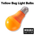 Led Yellow Bug Light Bulbs Orange Shell Light-wave Mosquito Repellent Bulb 9w E27 110-220v Indoor Zapper Fly Traps Attractant Catcher Insect Globe Spectral Garden Electric Trap For. 