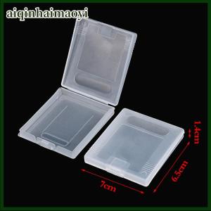 aiqinhaimaoyi 5 hộp đựng trò chơi GBC Hộp đựng thẻ chống bụi cho Gameboy túi màu GBP