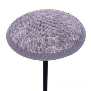 UNIITY Vòng tròn Đế mũ fascinator 13CM Tự làm Phụ kiện tóc Vật liệu thủ công Thủ công làm mũ cô dâu