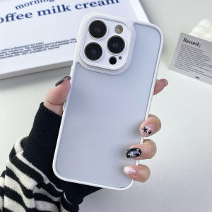HYBRID MATTE CAMERA PROTECTION CASE IPHONE 11 12 13 14 15 PLUS PRO MAX