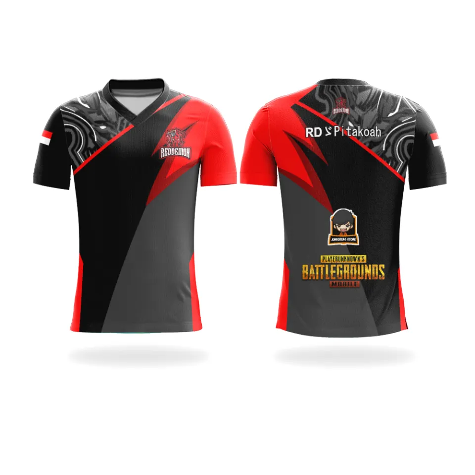 Desain Baju Esport Polos Free Fire Desain Baju Squad Pubg Kaos