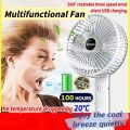 Mini Clip Fan multifunctional Rechargeable USB charging handheld fan clip mini Desk electric fan. 