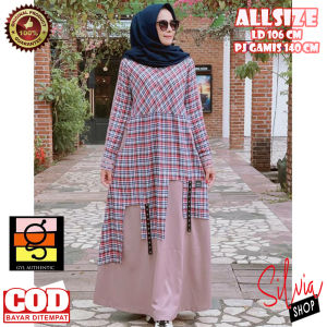 GAMIS GYL TERBARU 2024 DRESS BUSANA BAJU GAUN WANITA MUSLIMAH WANITA KEKINIAN KASUAL TRENDY