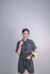 Setelan Hot Pants Rayon Polos Trendi - Celana Pendek Nyaman + T-Shirt